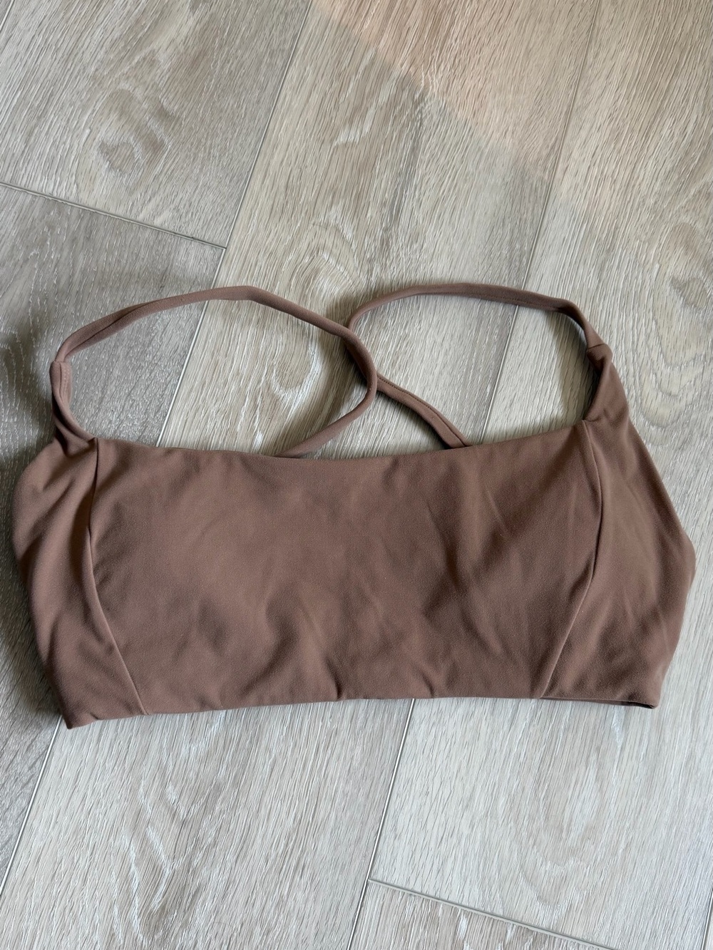 BuffBunny Brown Seamless Sports Bralette